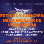 Captura del sitio web Wellness Fest Ecuador desarrollado por Creativos PachaMamita Ecuador